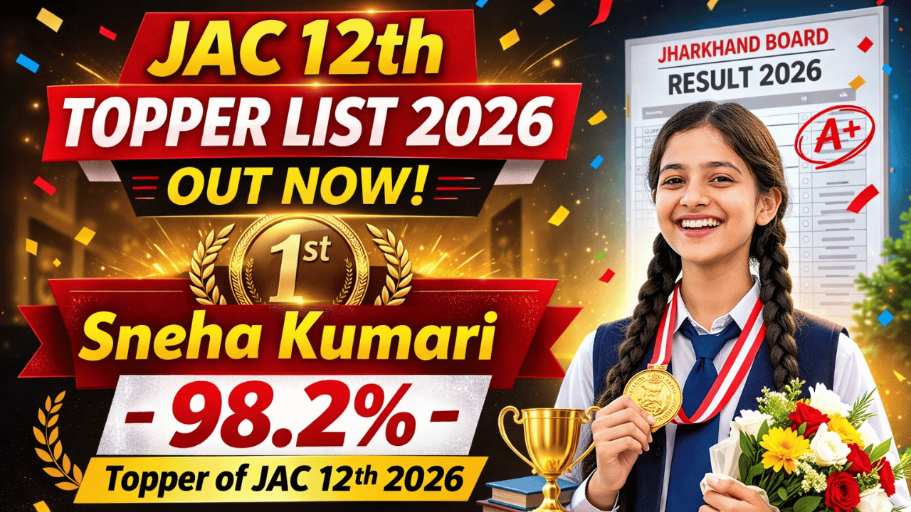 JAC 12th Topper List 2026