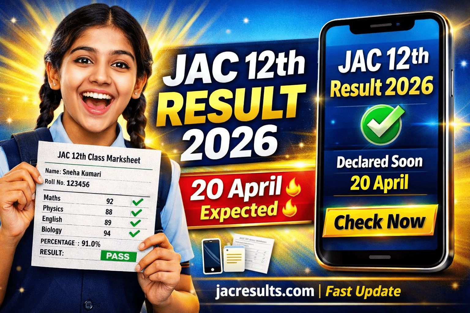 JAC 12th Board Result 2026