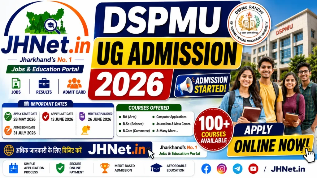 DSPMU UG Admission 2026