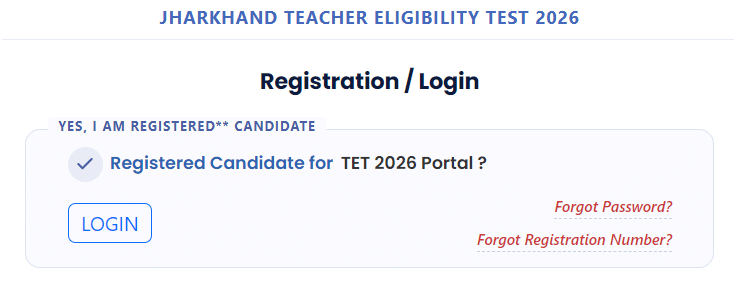 JTET 2026 Admit Card Download